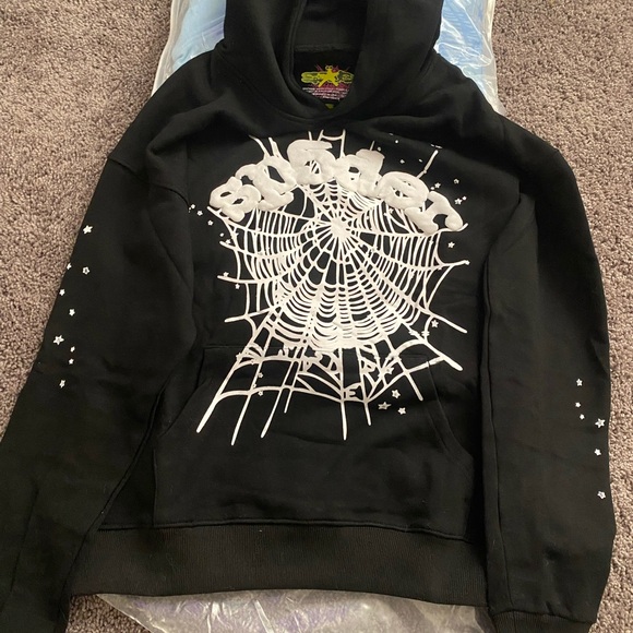 Black Spider Graphic Hoodie